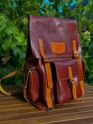 Usnjeni veliki nahrbtnik